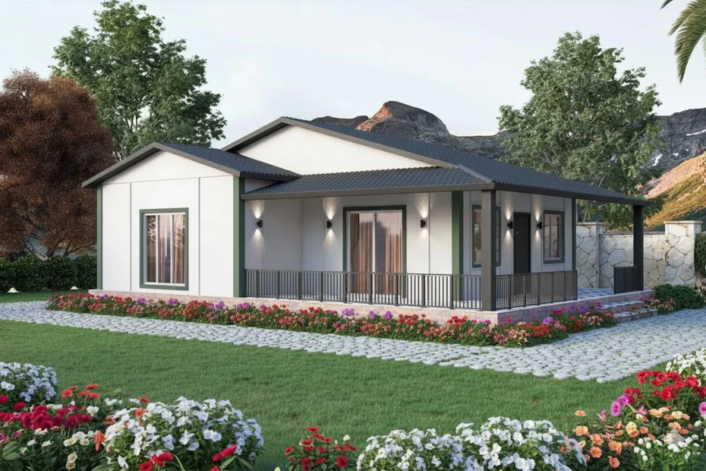 108 Metrekare Prefabrik Villa