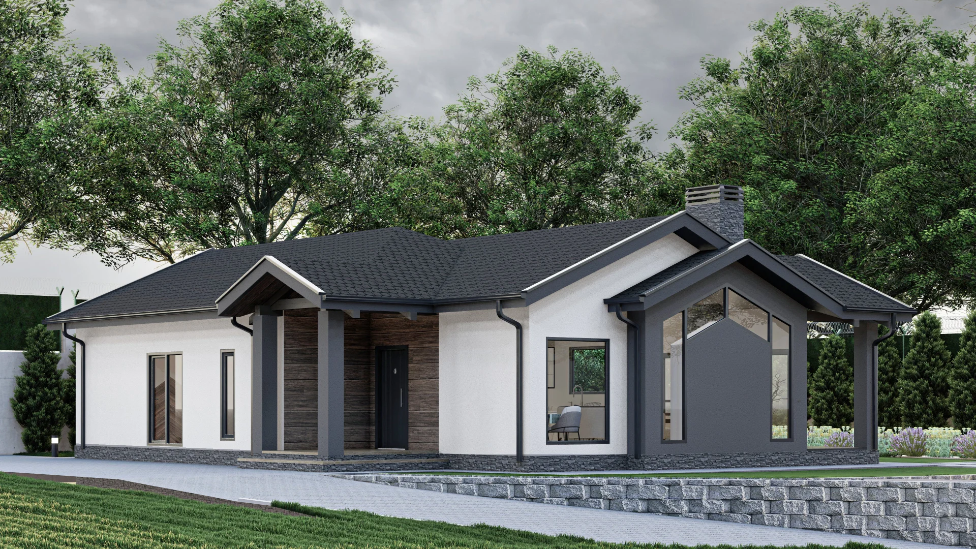 130 Metrekare Çelik Villa