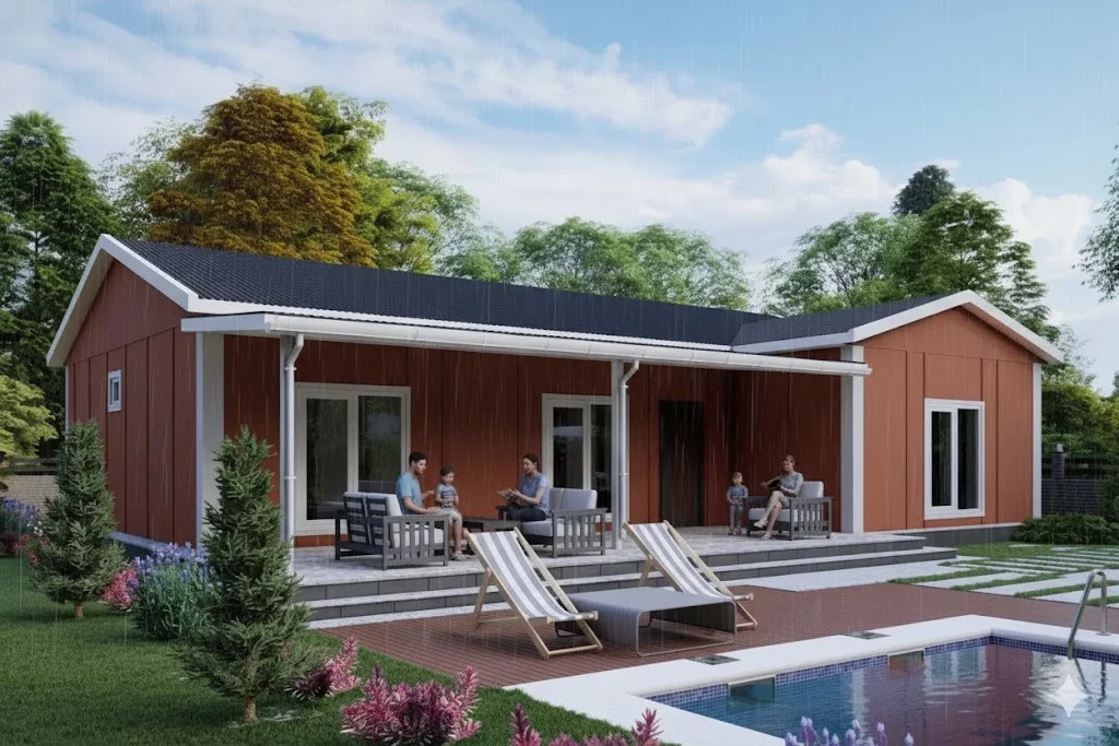 150 Metrekare Prefabrik Villa