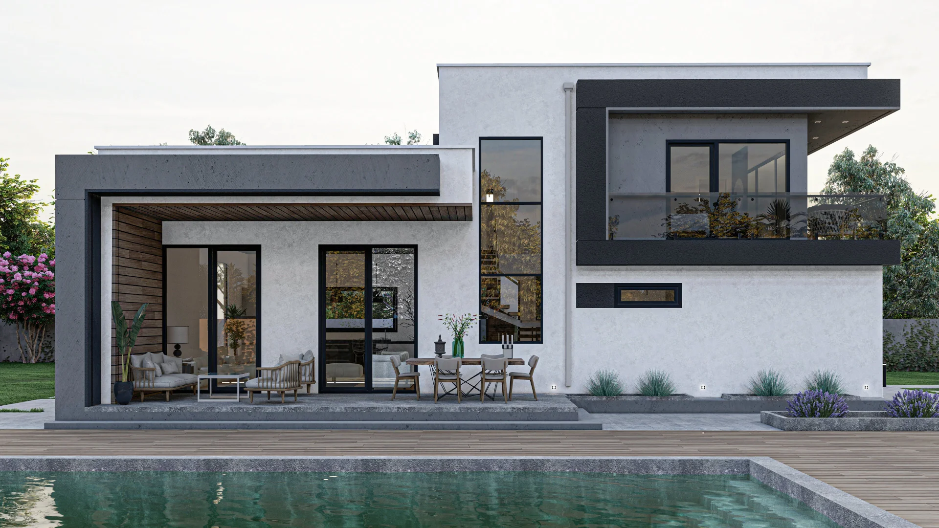 200 Metrekare Dubleks Çelik Villa