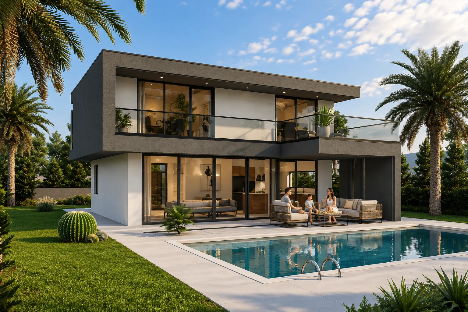 200 Metrekare Dubleks Çelik Villa 2