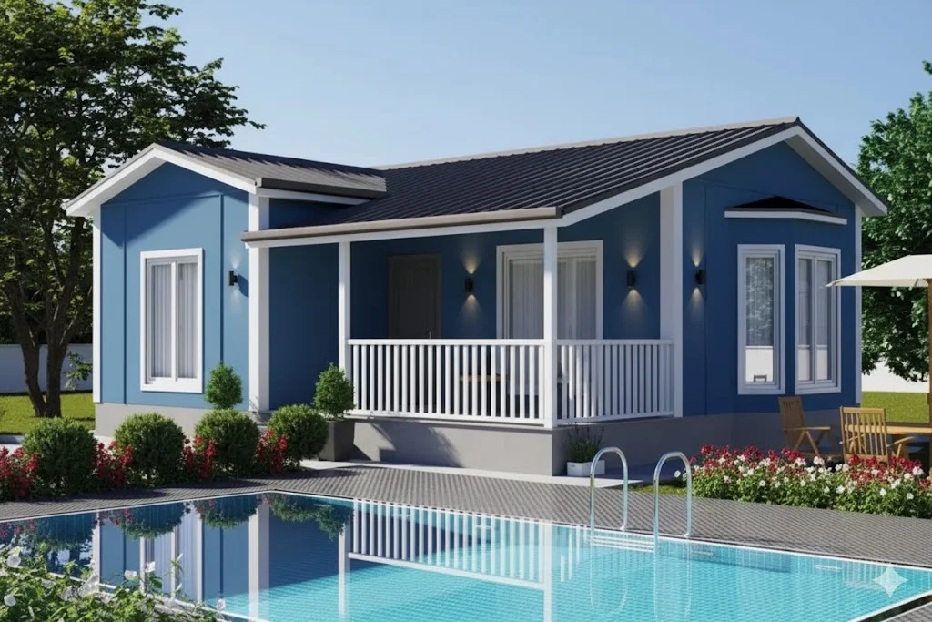 69 Metrekare Prefabrik Villa