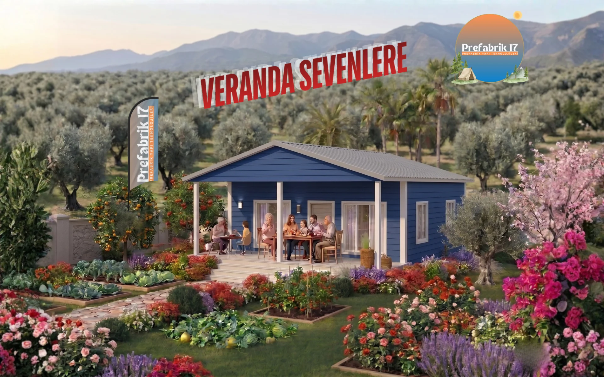 70 Metrekare Prefabrik Villa