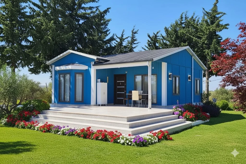 74 Metrekare Prefabrik Villa