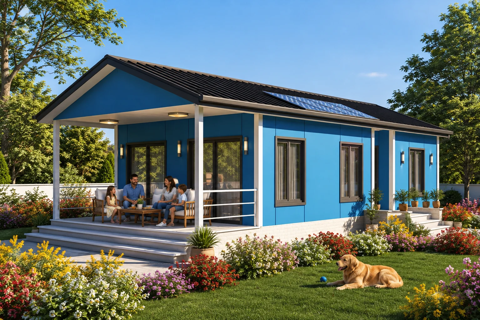 78 Metrekare Prefabrik Villa