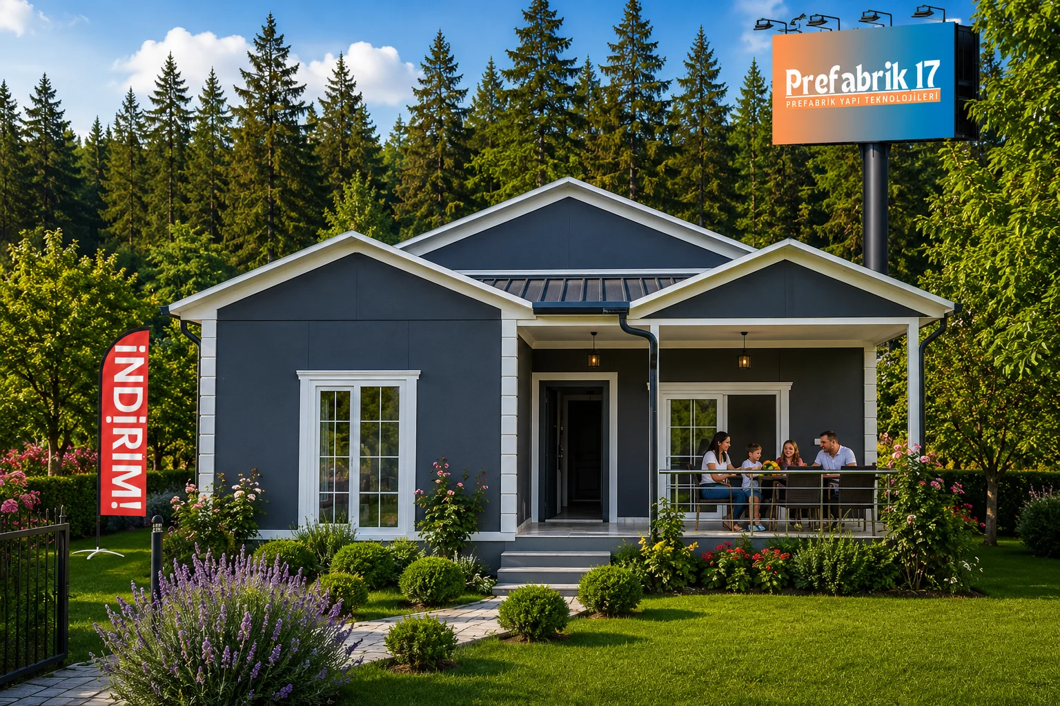 91 M2 Prefabrik Villa