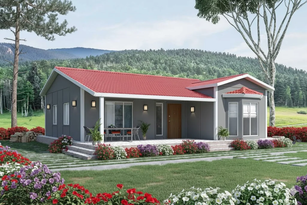 98 Metrekare Prefabrik Villa