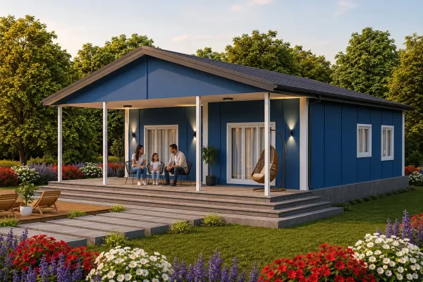 100 Metrekare Prefabrik Villa