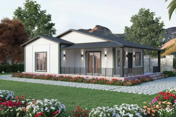 108 Metrekare Prefabrik Villa