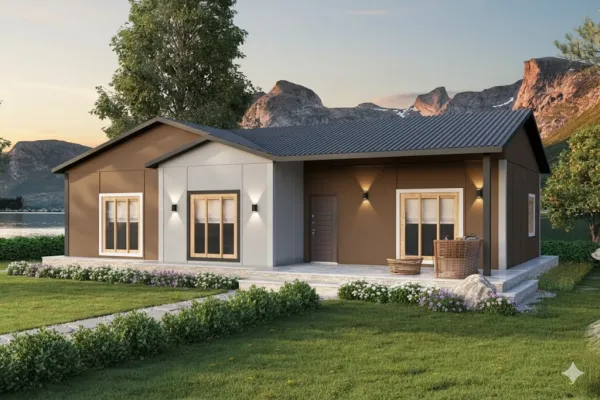 113 Metrekare Prefabrik Villa