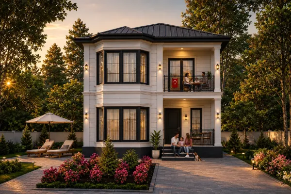 122 Metrekare Çelik Villa | Kampanyalı