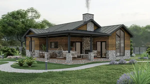 132 Metrekare Çelik Villa