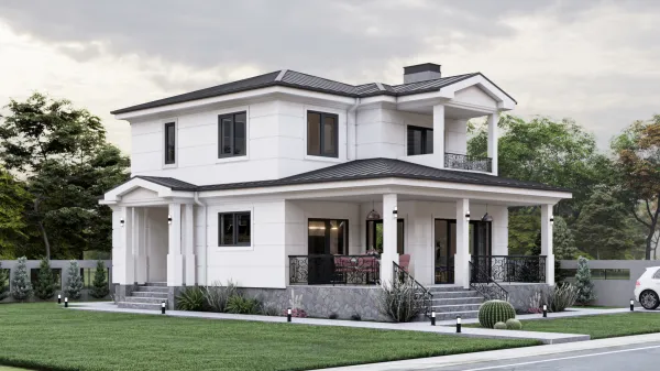 189 Metrekare Dubleks Çelik Villa