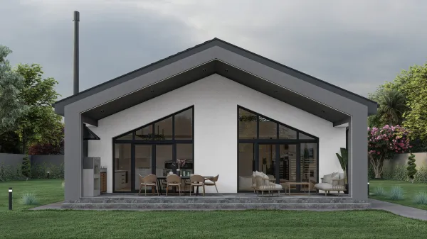 191 Metrekare Çelik Villa