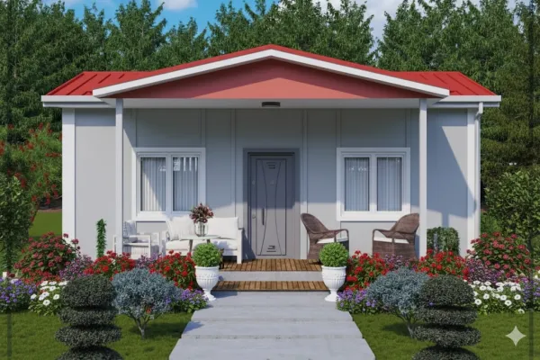 47 Metrekare Prefabrik Villa