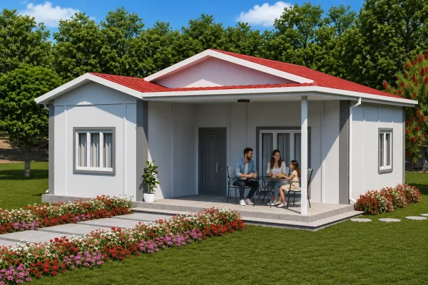 69 Metrekare Prefabrik Villa A
