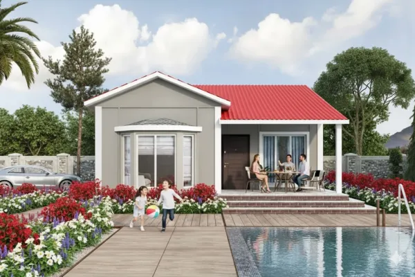 75 Metrekare Prefabrik Villa