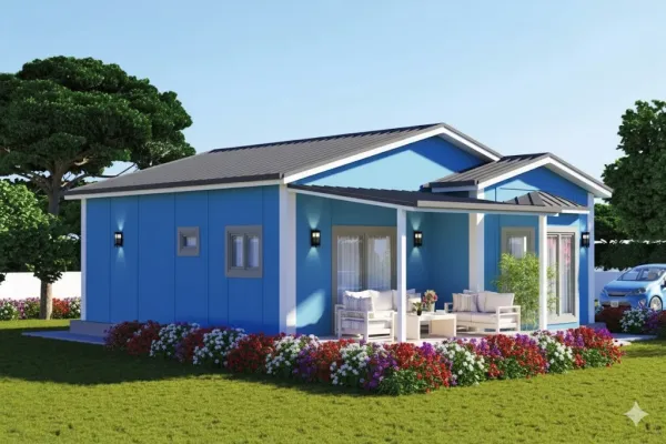 79 Metrekare Prefabrik Villa