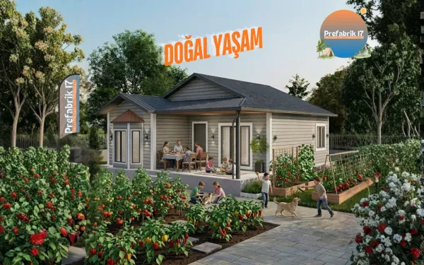 82 Metrekare Prefabrik & Hafif Çelik Villa
