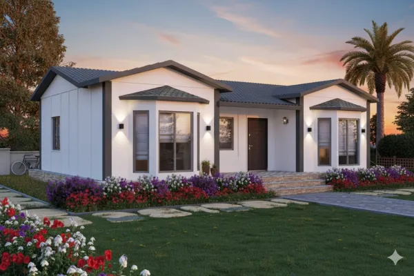 85 Metrekare Prefabrik Villa