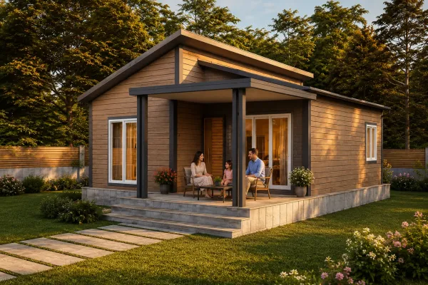 92 Metrekare Hafif Çelik Villa | Yalıbaskı