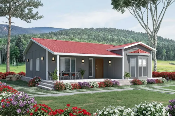 98 Metrekare Prefabrik Villa